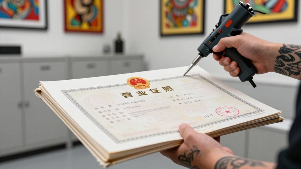 individual artist license studio permit