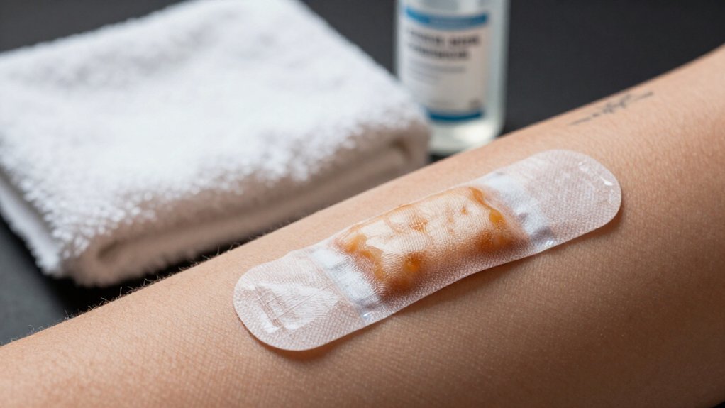 keep tattoo dry and clean