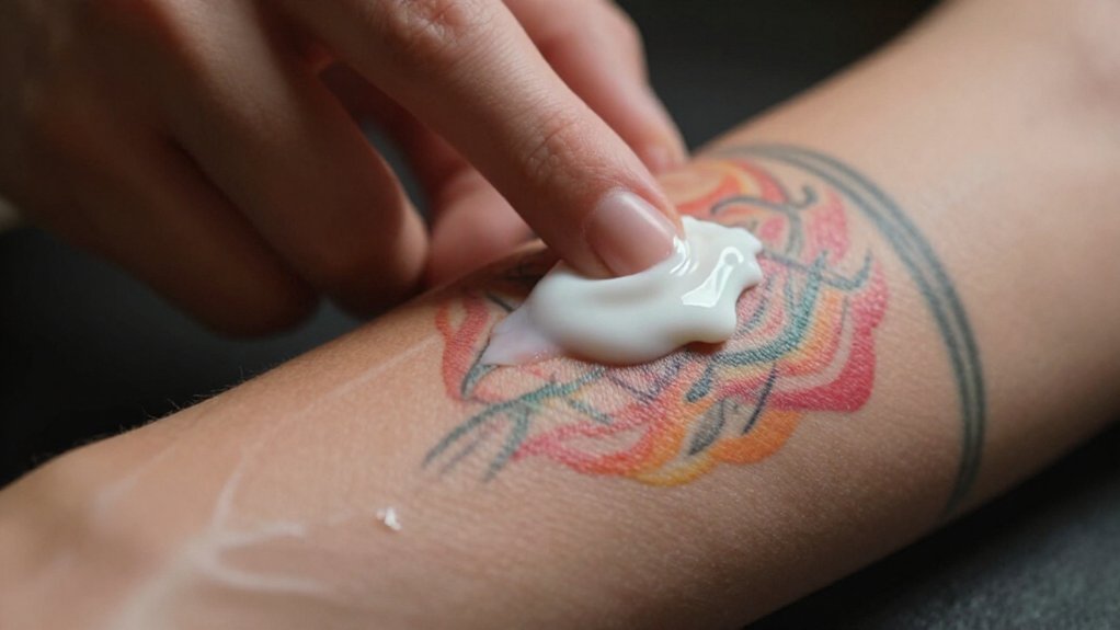 moisturize twice daily for tattoo