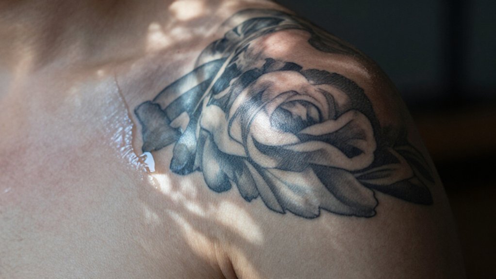 natural tattoo fading takes years