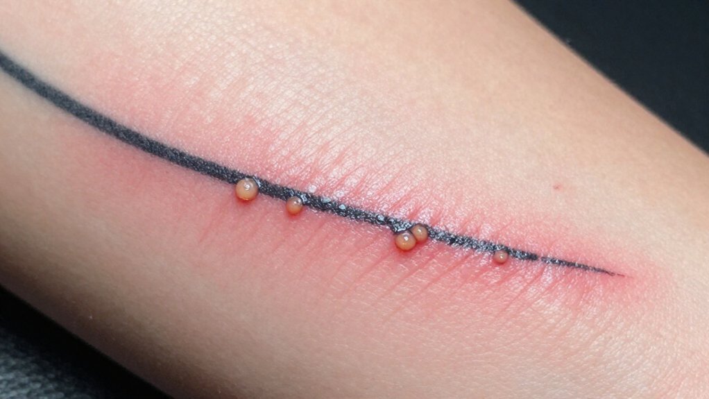 normal vs concerning tattoo bumps