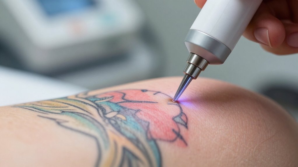 professional laser tattoo lightening