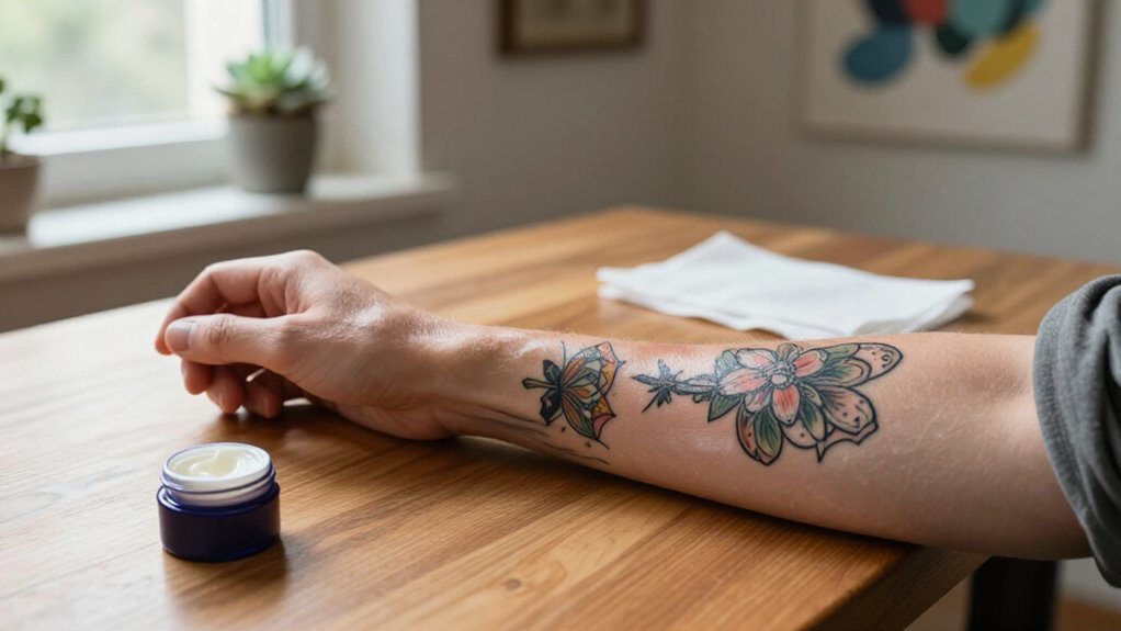 proper tattoo healing signs