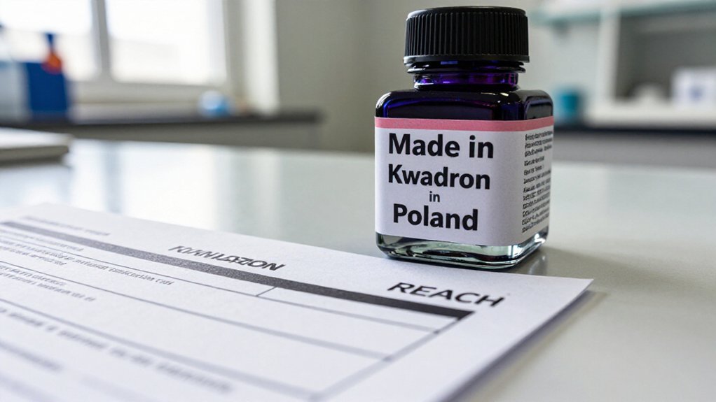 reach compliant polish ink production
