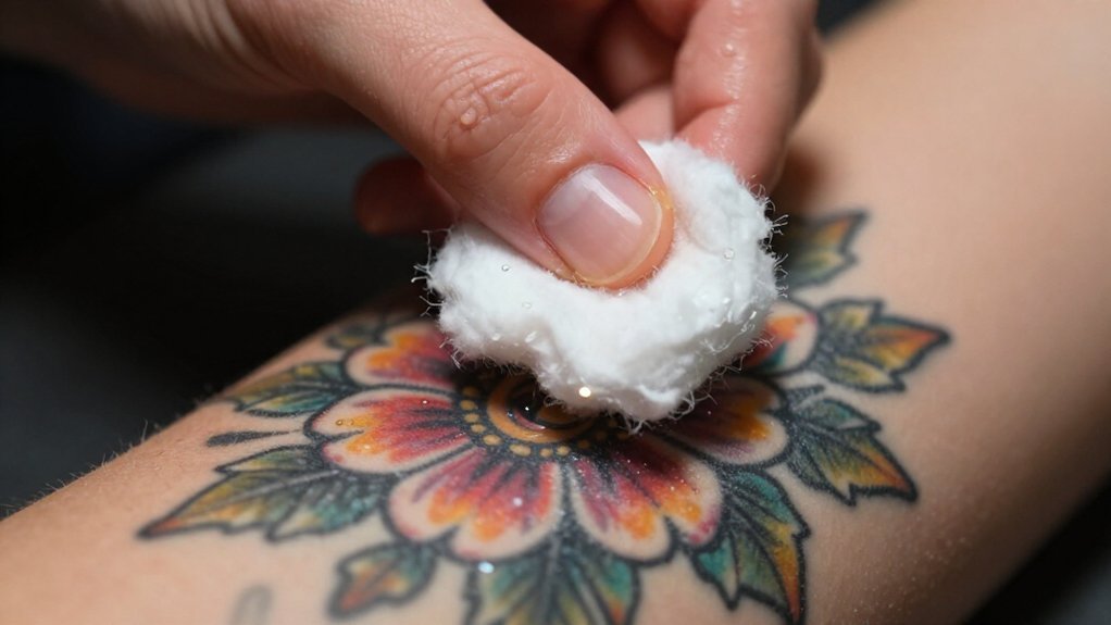 rubbing alcohol ink removal method