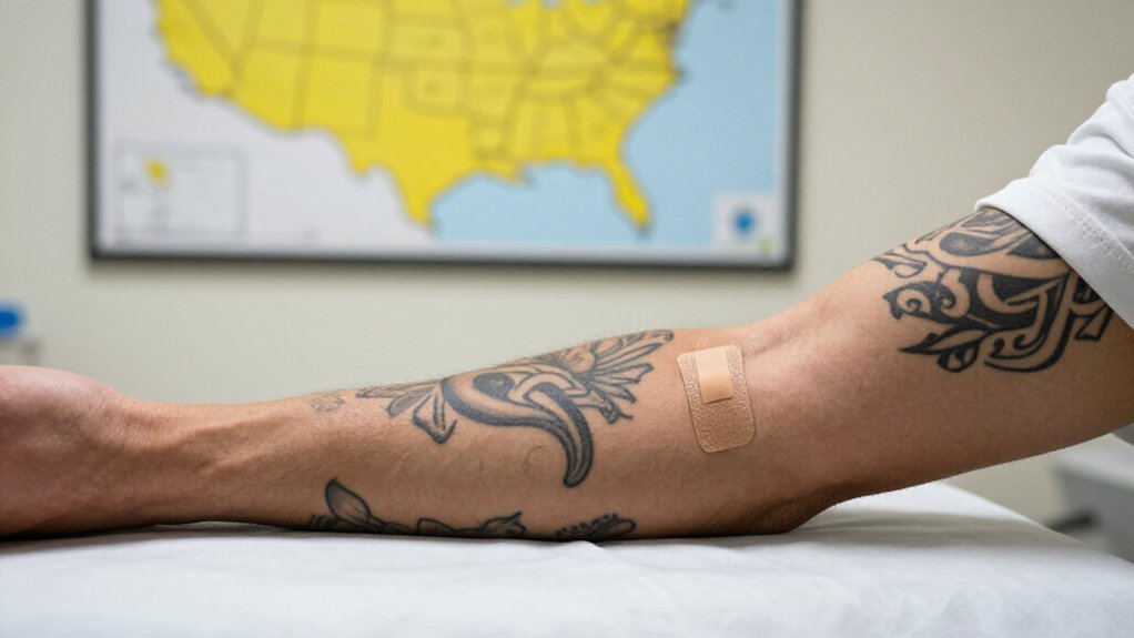 tattoo rules vary by state