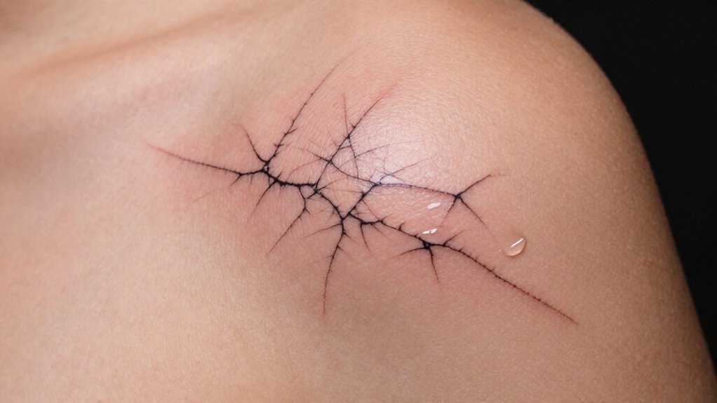 tattoo skin dries faster