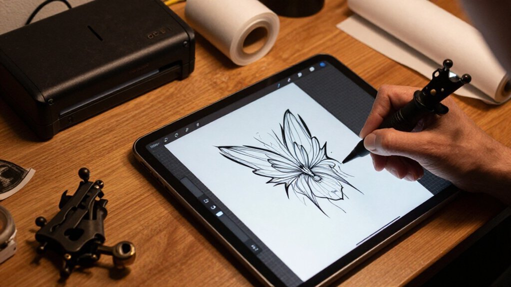 thermal stencil procreate guide
