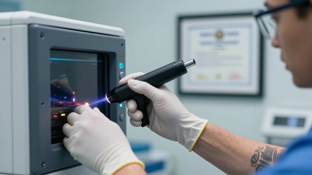 verified licensed laser operator